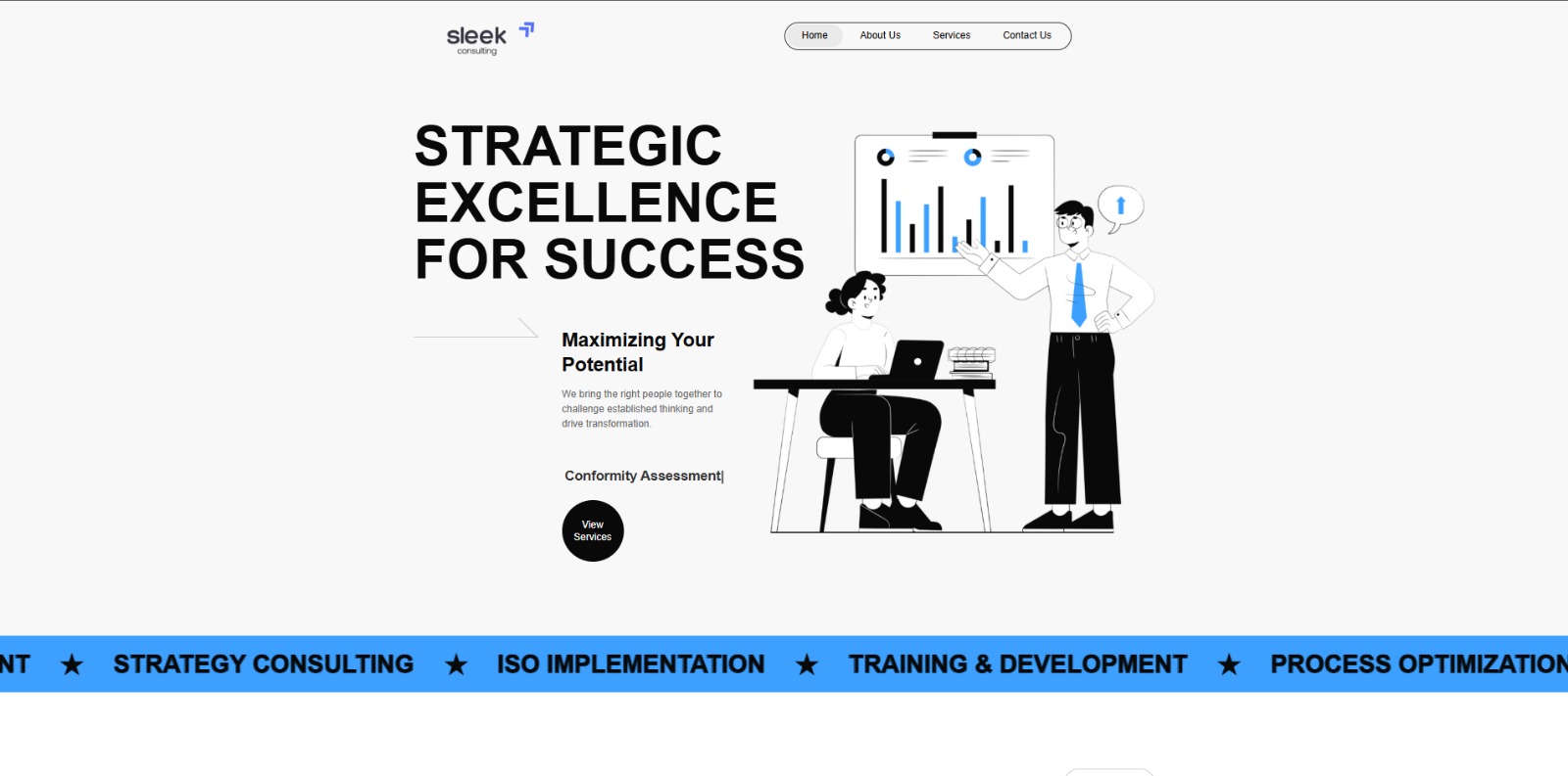 Strategy Consulting Mobile Site